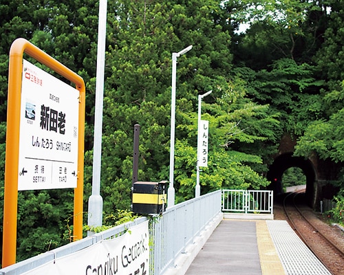 三陸鉄道の新田老駅