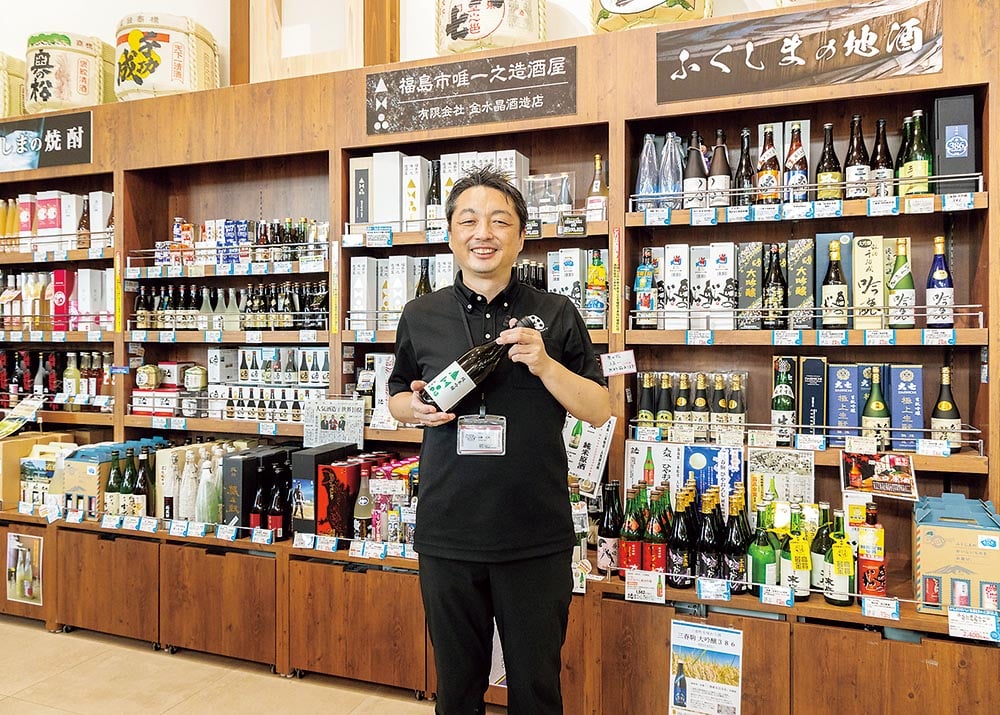 「道の駅・ふくしま」の佐藤支配人