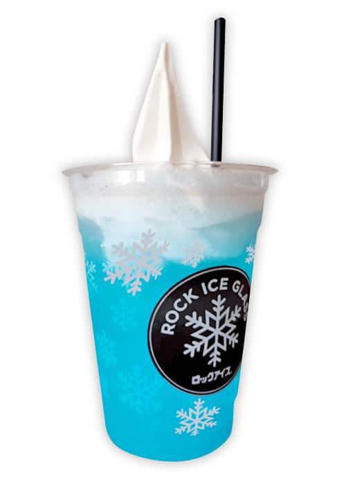 青いクリームソーダ