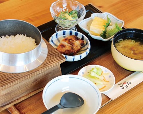 釜炊き銀しゃり御膳