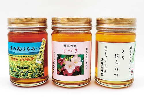 はちみつ三種