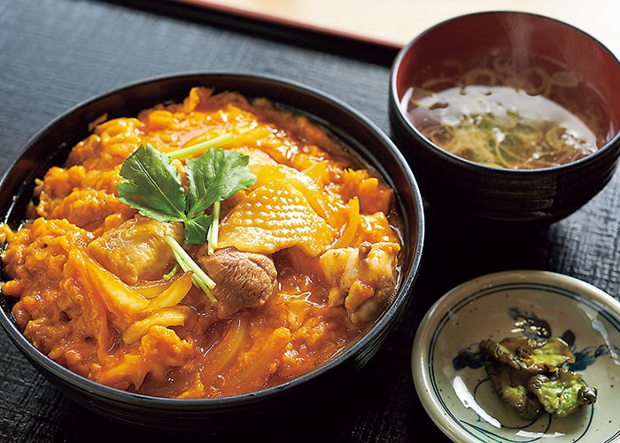 比内地鶏の親子丼