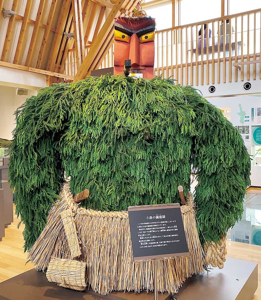 道の駅・ふたついにあるショウキサマのレプリカ