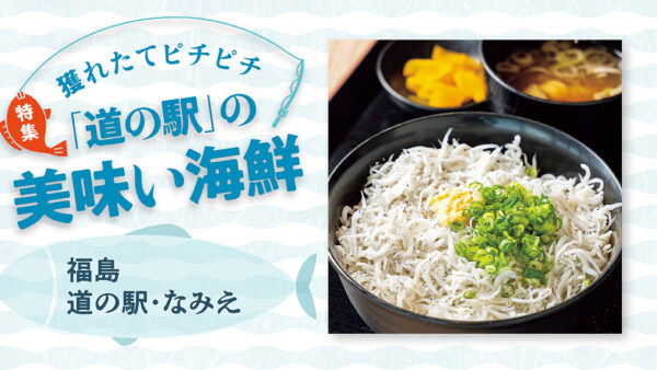 「道の駅」の美味い海鮮【福島】なみえ