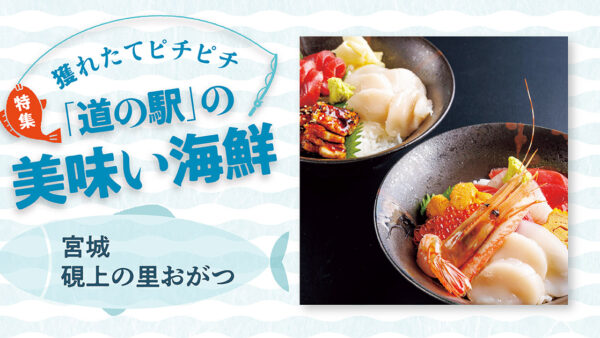 「道の駅」の美味い海鮮【宮城】硯上の里おがつ
