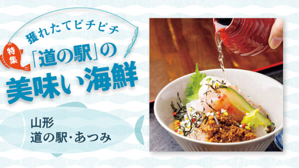 「道の駅」の美味い海鮮【山形】あつみ