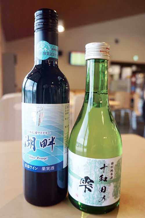 限定販売の「十和田の雫」と「湖畔」