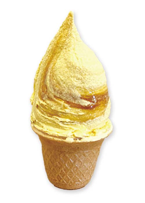 かぼちゃプリン味の「うご・じぇら」