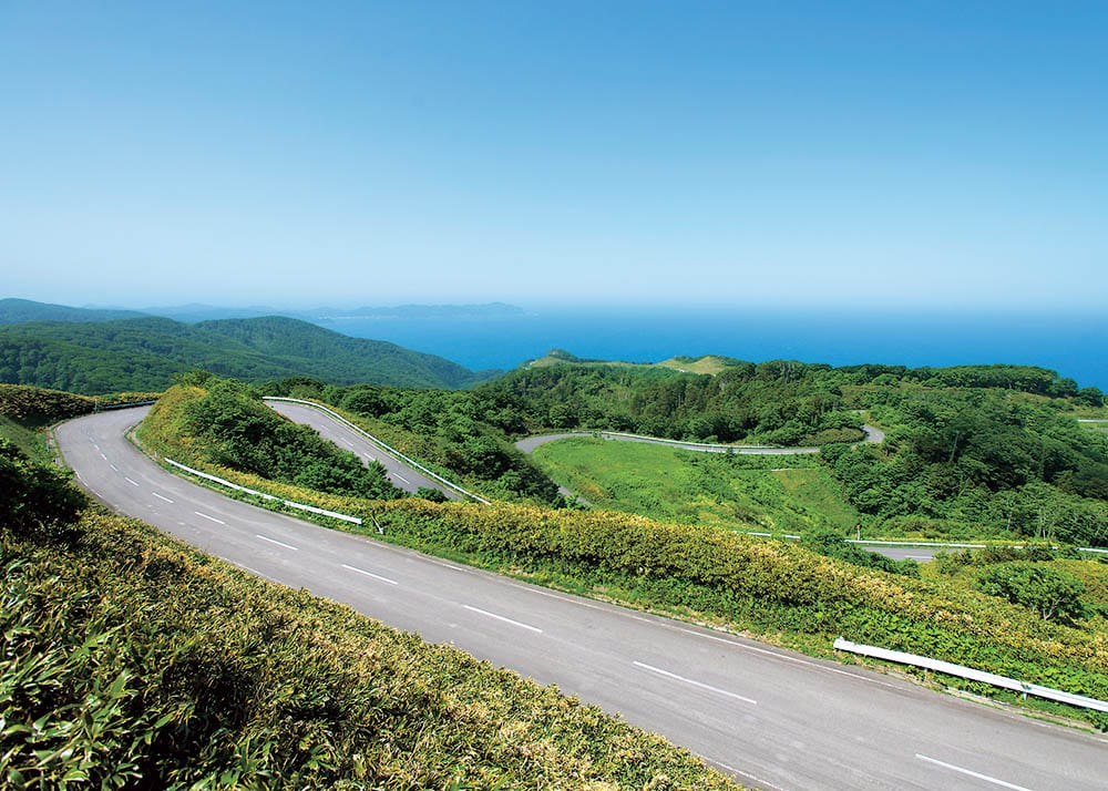 竜泊ラインの風景