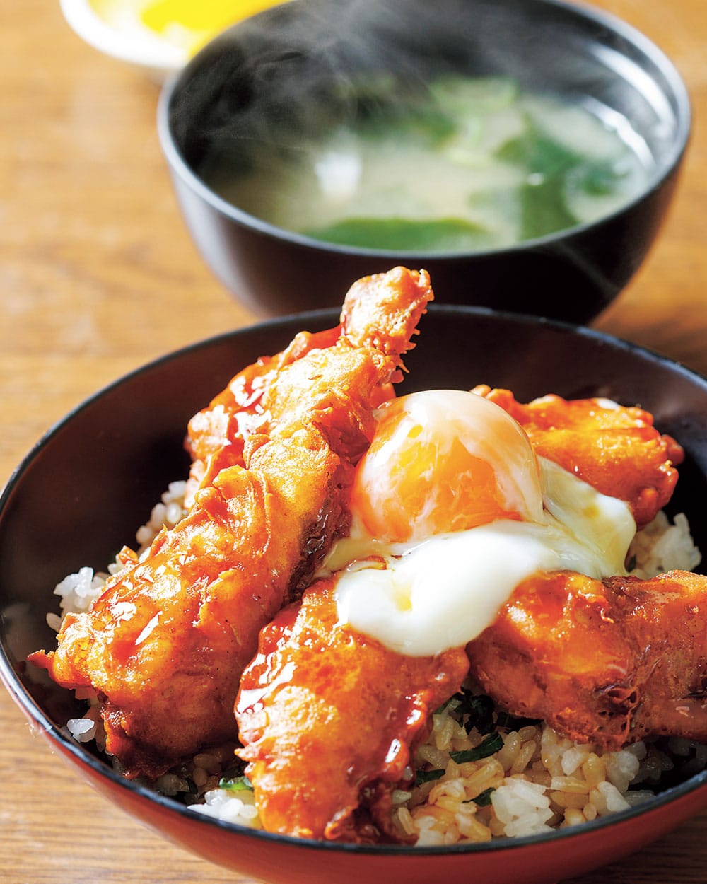 どんこ唐揚げ丼