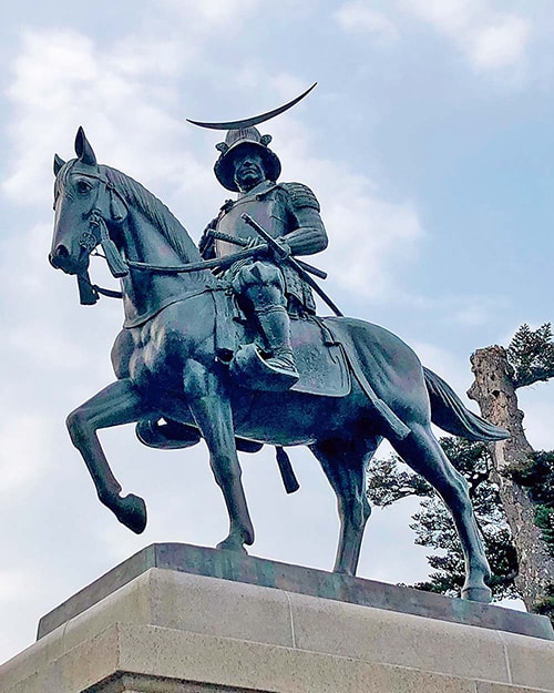 伊達政宗公の銅像