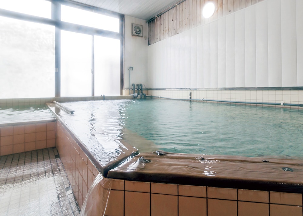 スパウッド観光ホテルの浴槽