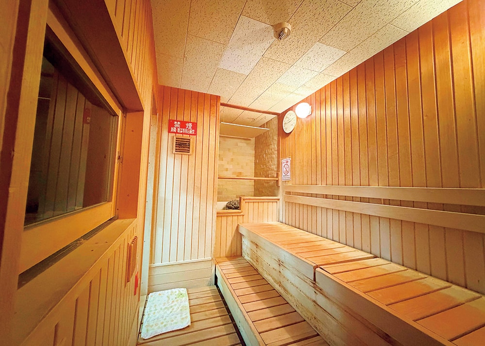 よこはま温泉のサウナ