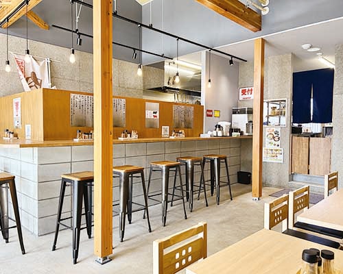 「タンカクメン」の店内