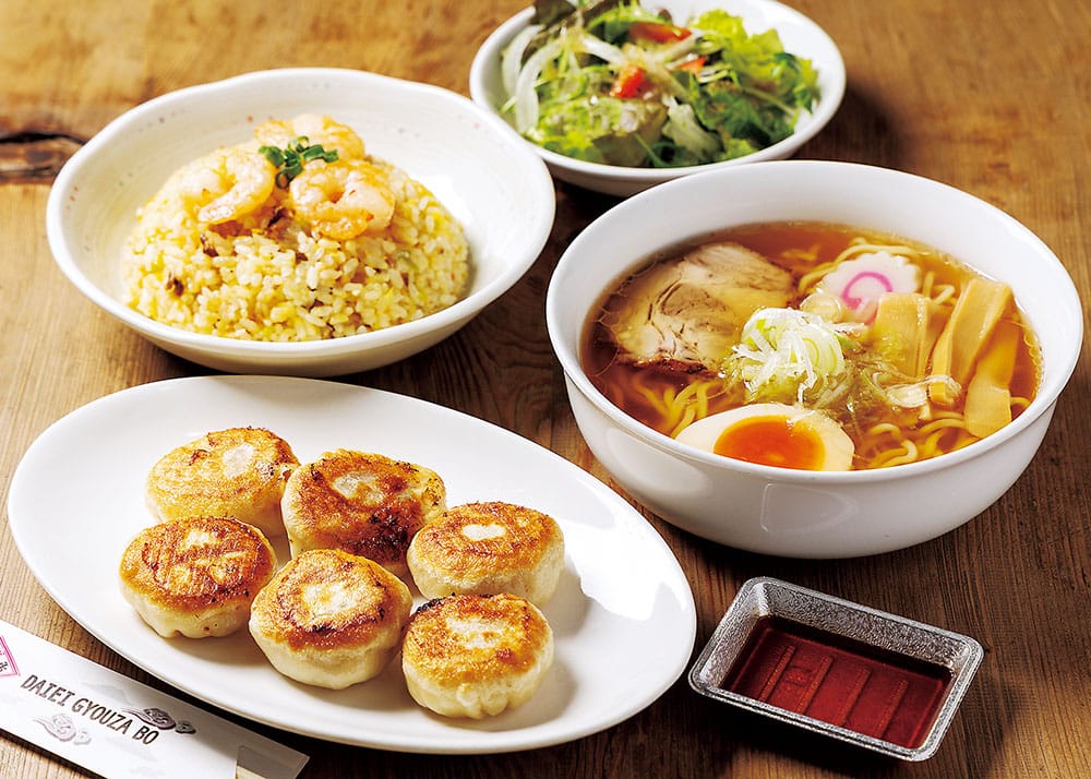 ボリュームたっぷりの「中華定食」