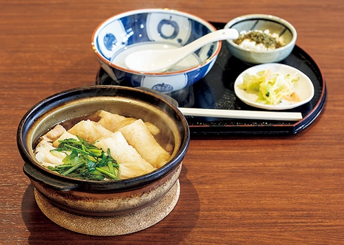 小鉢もつく「きりたんぽ鍋」
