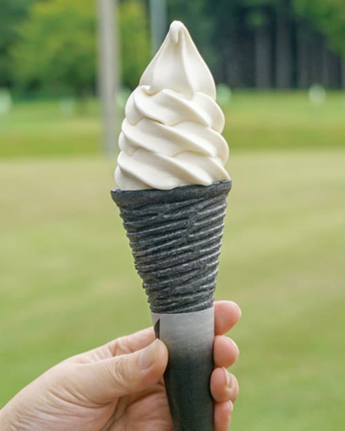 「酒粕ソフトクリーム」