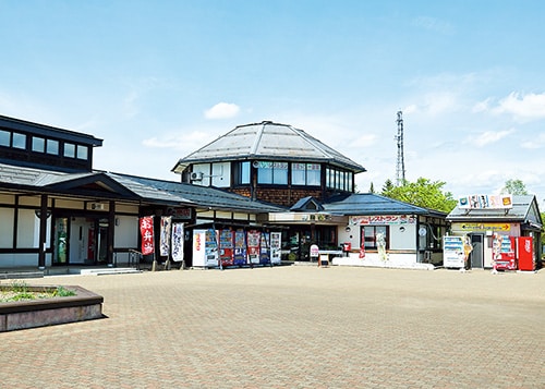 道の駅・かみおかの外観
