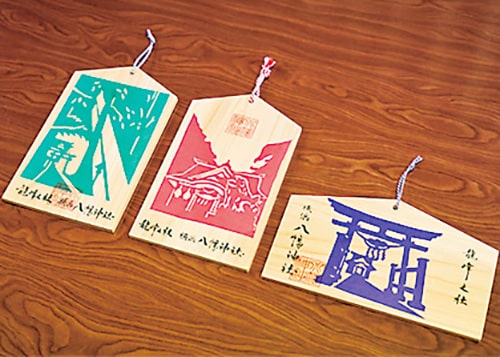絵馬の完成品